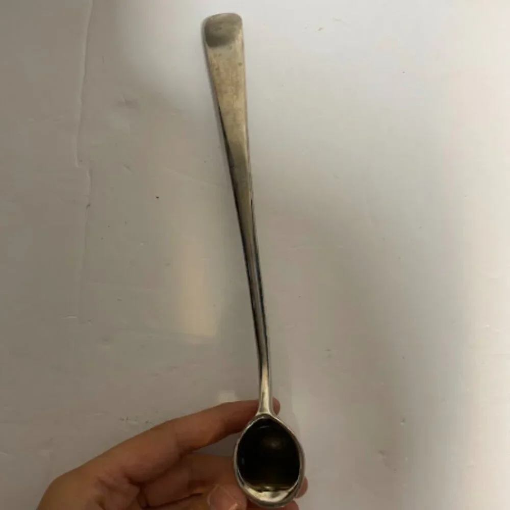 Elegant Vintage Silver-Tone Bell Candle Snuffer